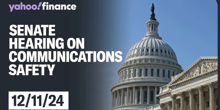 Senate hearing to examine communications networks safety and security Senate hearing to examine communications networks safety and security