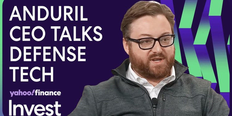 Anduril CEO talks strengths, weaknesses of US defense Anduril CEO talks strengths, weaknesses of US defense