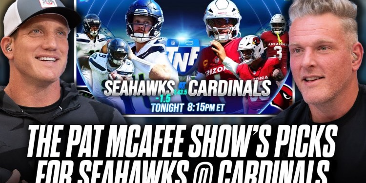 Pat McAfee & AJ Hawk’s Picks For Seahawks vs Cardinals On Thursday Night Football Pat McAfee & AJ Hawk’s Picks For Seahawks vs Cardinals On Thursday Night Football
