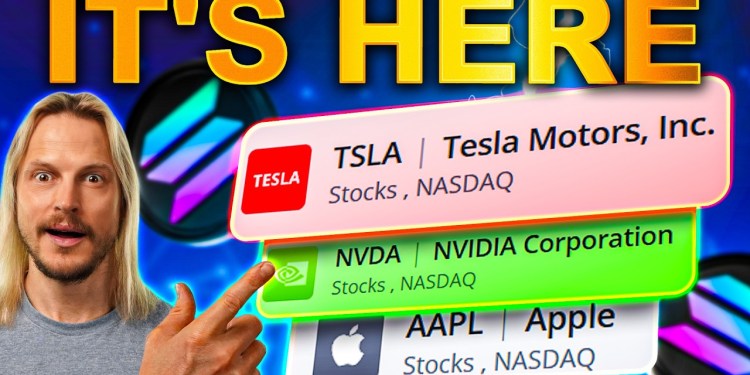 Tokenized Stock EXPLOSION: Solana RWAs & Equities Will TAKE OVER! Tokenized Stock EXPLOSION: Solana RWAs & Equities Will TAKE OVER!