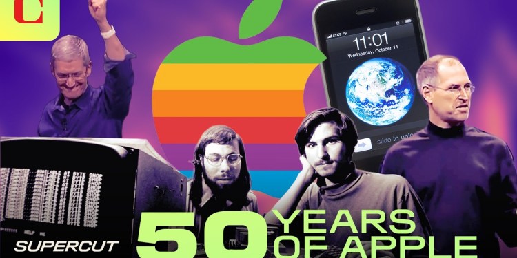 50 Years of Apple in 5 Minutes 50 Years of Apple in 5 Minutes