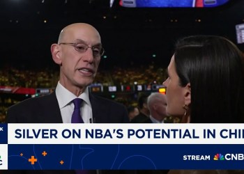 NBA Commissioner Adam Silver: Basketball’s popularity in China has continued ‘unabated’ NBA Commissioner Adam Silver: Basketball’s popularity in China has continued ‘unabated’