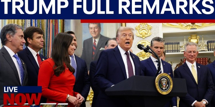 FULL: Trump on space command, crime, national guard troops, housing FULL: Trump on space command, crime, national guard troops, housing