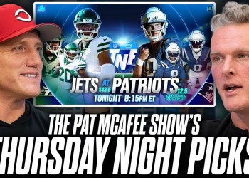 The Pat McAfee Show’s Picks For Jets at Patriots On Thursday Night Football The Pat McAfee Show’s Picks For Jets at Patriots On Thursday Night Football