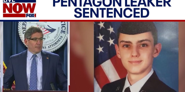 Pentagon leaker Jack Teixeira sentenced to 15 years in prison | LiveNOW from FOX Pentagon leaker Jack Teixeira sentenced to 15 years in prison | LiveNOW from FOX