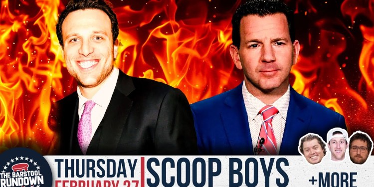 Heated Argument Between Ian Rapoport & Jordan Schultz – Barstool Rundown – February 27th, 2025 Heated Argument Between Ian Rapoport & Jordan Schultz – Barstool Rundown – February 27th, 2025