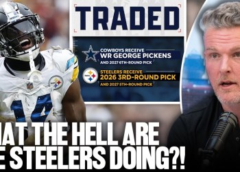 Why The Hell Did The Steelers Trade George Pickens For A 3rd Round Pick?! | Pat McAfee Show Why The Hell Did The Steelers Trade George Pickens For A 3rd Round Pick?! | Pat McAfee Show