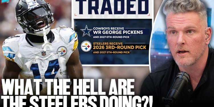 Why The Hell Did The Steelers Trade George Pickens For A 3rd Round Pick?! | Pat McAfee Show Why The Hell Did The Steelers Trade George Pickens For A 3rd Round Pick?! | Pat McAfee Show