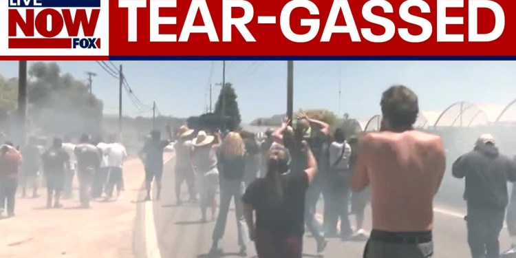 ICE Raids: Protesters tear-gassed by federal agents ICE Raids: Protesters tear-gassed by federal agents