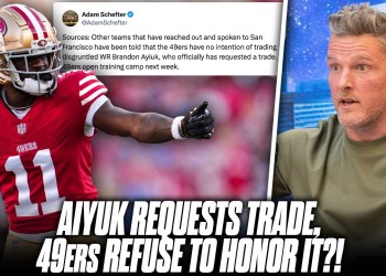 Brandon Aiyuk Requests Trade After Summer Of Failed Contract Negotiations | Pat McAfee Reacts Brandon Aiyuk Requests Trade After Summer Of Failed Contract Negotiations | Pat McAfee Reacts