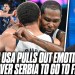 Team USA Basketball Rallies To Beat Serbia, Kevin Durant Celebrates Pretty Hard | Pat McAfee Reacts Team USA Basketball Rallies To Beat Serbia, Kevin Durant Celebrates Pretty Hard | Pat McAfee Reacts