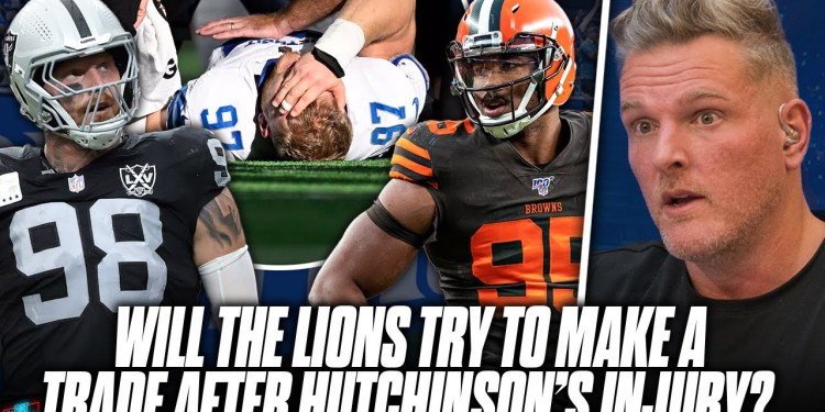 Will The Lions Make A Massive Trade After Aidan Hutchinson’s Gruesome Injury? | Pat McAfee Show Will The Lions Make A Massive Trade After Aidan Hutchinson’s Gruesome Injury? | Pat McAfee Show