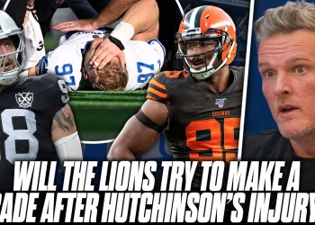 Will The Lions Make A Massive Trade After Aidan Hutchinson’s Gruesome Injury? | Pat McAfee Show Will The Lions Make A Massive Trade After Aidan Hutchinson’s Gruesome Injury? | Pat McAfee Show