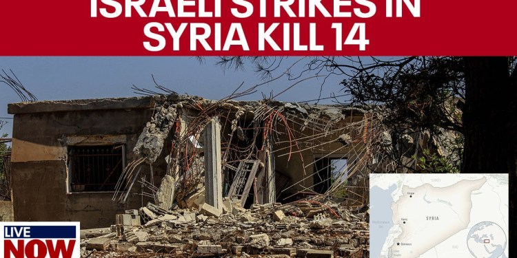 BREAKING: Israeli strikes in Syria kill 14, 43 wounded, media says | LiveNOW from FOX BREAKING: Israeli strikes in Syria kill 14, 43 wounded, media says | LiveNOW from FOX