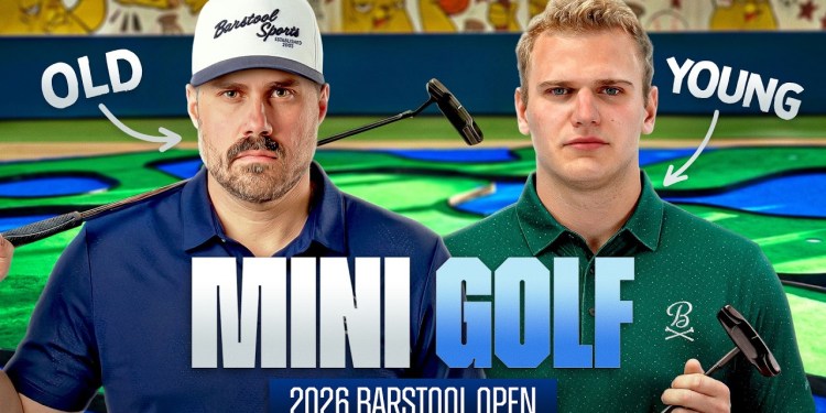 The 2026 Barstool Mini Golf Open Live from Chicago Presented By Balls Up on Prime Video – Rounds 1&2 The 2026 Barstool Mini Golf Open Live from Chicago Presented By Balls Up on Prime Video – Rounds 1&2