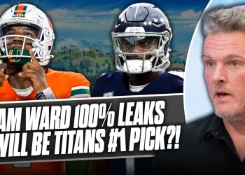 Cam Ward Leaks He Is Being Drafted #1 To The Titans?! | Pat McAfee Show Cam Ward Leaks He Is Being Drafted #1 To The Titans?! | Pat McAfee Show