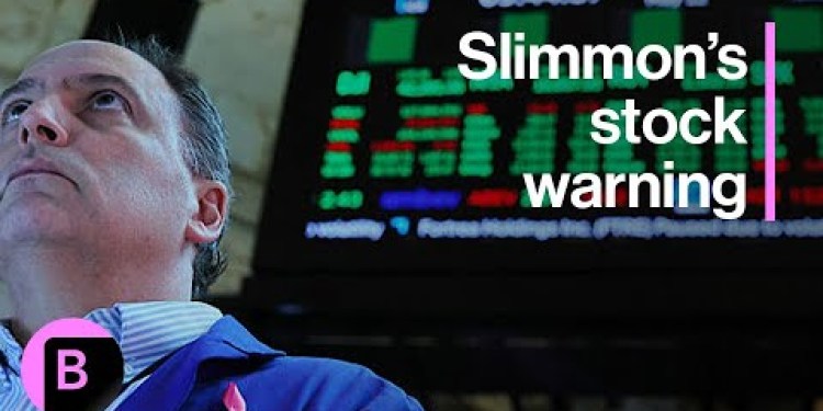 Morgan Stanley’s Slimmon Says He’s More Cautious on Stocks Morgan Stanley’s Slimmon Says He’s More Cautious on Stocks
