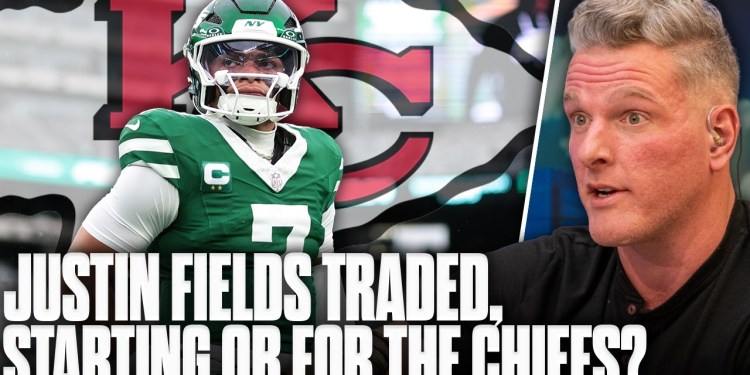 Justin Fields Traded To Chiefs: Could He Be Starting QB to Begin the Season?! | Pat McAfee Show Justin Fields Traded To Chiefs: Could He Be Starting QB to Begin the Season?! | Pat McAfee Show