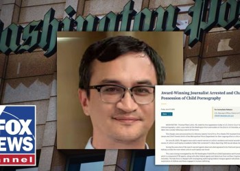 BREAKING: Washington Post editor arrested on child porn charges BREAKING: Washington Post editor arrested on child porn charges