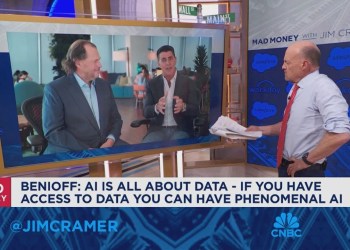 Salesforce CEO Marc Benioff and Workday CEO Carl Eschenbach join Jim Cramer Salesforce CEO Marc Benioff and Workday CEO Carl Eschenbach join Jim Cramer