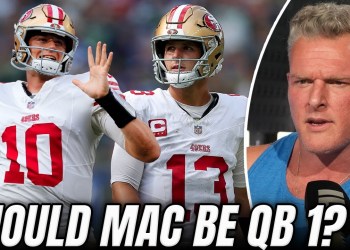 Is Mac Jones About To Replace Brock Purdy As The 49ers Starter?! | Pat McAfee Show Is Mac Jones About To Replace Brock Purdy As The 49ers Starter?! | Pat McAfee Show