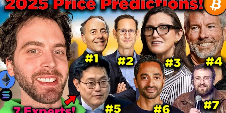 7 Crypto Experts Predict Bitcoin’s TOP in 2025 (Solana & Ethereum) 7 Crypto Experts Predict Bitcoin’s TOP in 2025 (Solana & Ethereum)