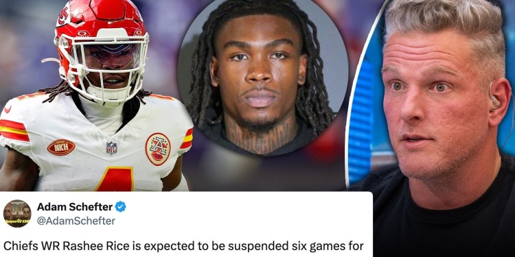 Rashee Rice Suspended 6 Games For 2024 Felony Car Incident | Pat McAfee Show Rashee Rice Suspended 6 Games For 2024 Felony Car Incident | Pat McAfee Show