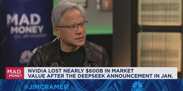 Nvidia CEO Huang: DeepSeek’s R1 reasoning AI consumes 100x more compute than non-reasoning AI Nvidia CEO Huang: DeepSeek’s R1 reasoning AI consumes 100x more compute than non-reasoning AI