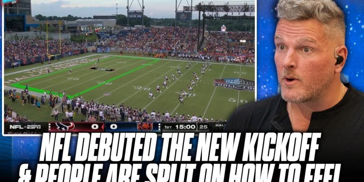 NFL Debuted New Kickoff & People Are Split On It | Pat McAfee Reacts NFL Debuted New Kickoff & People Are Split On It | Pat McAfee Reacts