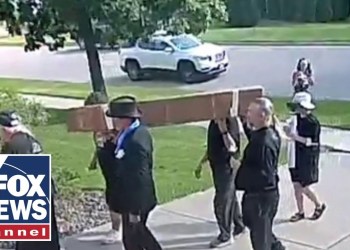 Fake coffin reportedly brought to GOP rep’s home, fellow congressman reacts Fake coffin reportedly brought to GOP rep’s home, fellow congressman reacts