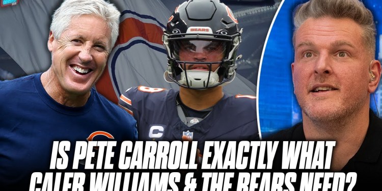 Could Pete Carroll Be Exactly What The Bears Need To Reinvent Their Culture? | Pat McAfee Show Could Pete Carroll Be Exactly What The Bears Need To Reinvent Their Culture? | Pat McAfee Show