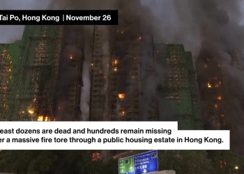 Deadly Hong Kong Fire Leaves Dozens Dead, Hundreds Missing Deadly Hong Kong Fire Leaves Dozens Dead, Hundreds Missing