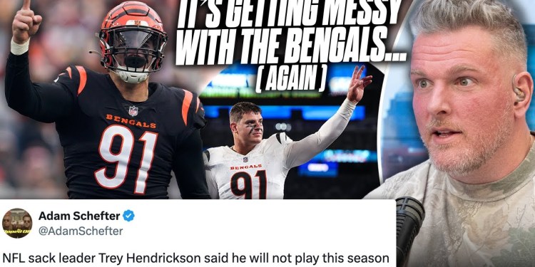 Trey Hendrickson “Won’t Play On Current Contract,” Situation Looks Very Nasty… | Pat McAfee Show Trey Hendrickson “Won’t Play On Current Contract,” Situation Looks Very Nasty… | Pat McAfee Show