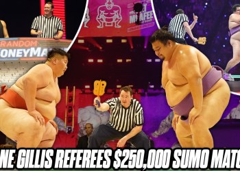 Shane Gillis Referees Sumo Match & Changes Lives With 0,000 Giveaway | Big Night AHT Shane Gillis Referees Sumo Match & Changes Lives With 0,000 Giveaway | Big Night AHT