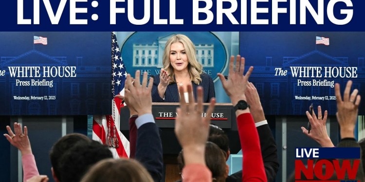 White House Briefing: Trump Press Secretary Karoline Leavitt talks Putin, DOGE & Elon Musk White House Briefing: Trump Press Secretary Karoline Leavitt talks Putin, DOGE & Elon Musk