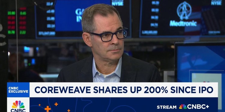 CoreWeave CEO: Building AI infrastructure will require trillions in public-private investment CoreWeave CEO: Building AI infrastructure will require trillions in public-private investment