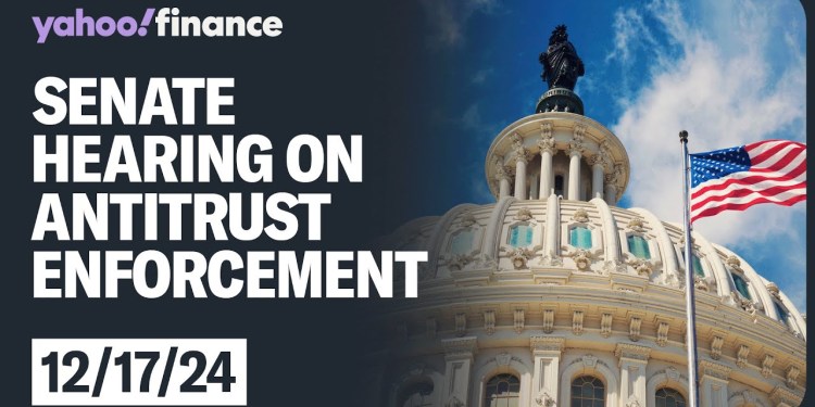 LIVE: Senate hearing on antitrust enforcement and reform LIVE: Senate hearing on antitrust enforcement and reform