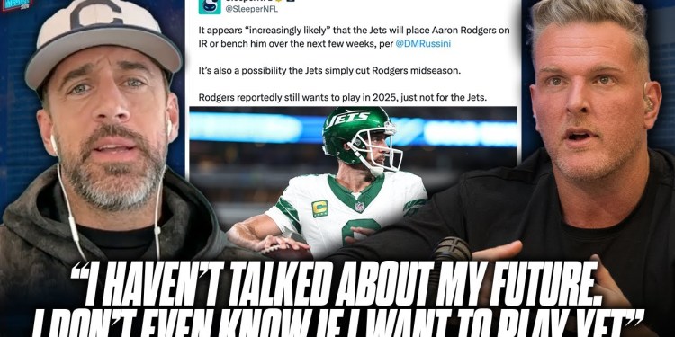 Aaron Rodgers Responds To Reports He & Jets Are Due For A Divorce | Pat McAfee Show Aaron Rodgers Responds To Reports He & Jets Are Due For A Divorce | Pat McAfee Show