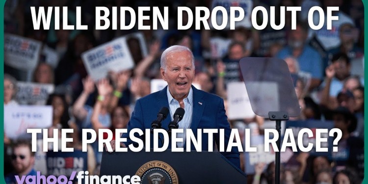 Will Biden drop out of the 2024 presidential race? Will Biden drop out of the 2024 presidential race?