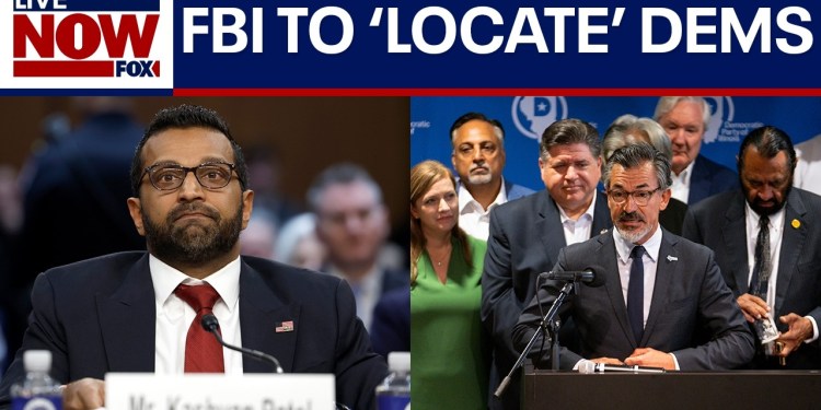 FBI approves Sen. John Cornyn’s request to ‘locate’ TX Dems | LiveNOW from FOX FBI approves Sen. John Cornyn’s request to ‘locate’ TX Dems | LiveNOW from FOX