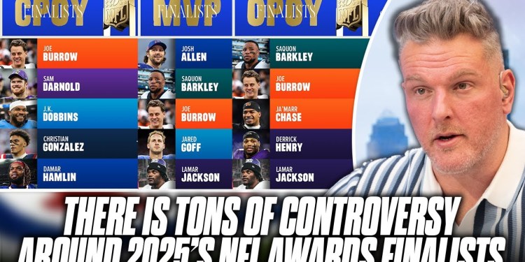 NFL Award Finalists Have Been Announced & People AREN’T HAPPY… | Pat McAfee Show NFL Award Finalists Have Been Announced & People AREN’T HAPPY… | Pat McAfee Show