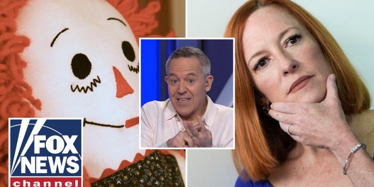 Gutfeld dings Jen Psaki, calls her a ‘robotic Raggedy Ann’ Gutfeld dings Jen Psaki, calls her a ‘robotic Raggedy Ann’