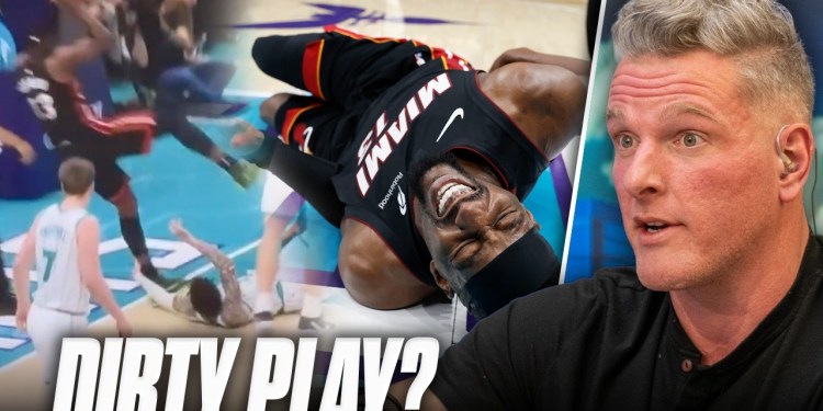 LeMelo Ball Trips Bam Adebayo Causing Bam To Leave Game; Should He Be Punished? LeMelo Ball Trips Bam Adebayo Causing Bam To Leave Game; Should He Be Punished?