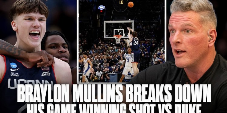 UConn’s Braylon Mullins Breaks Down His Miraculous Game Winner | Pat McAfee Show UConn’s Braylon Mullins Breaks Down His Miraculous Game Winner | Pat McAfee Show
