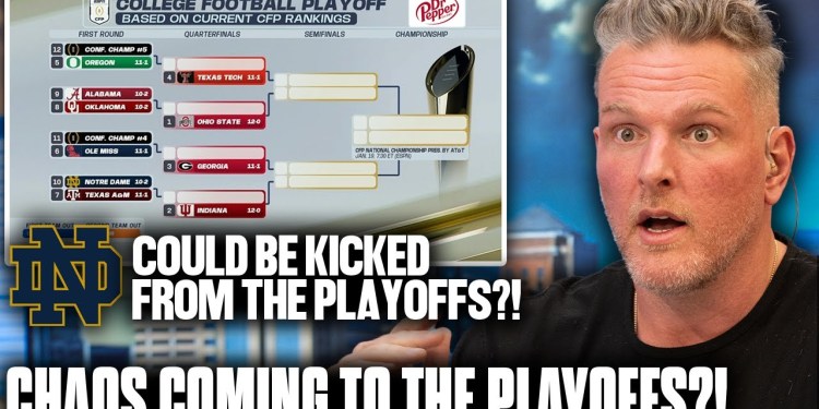 Notre Dame’s Playoff Spot In Jeopardy, Controversy Coming To College Football Playoffs?! Notre Dame’s Playoff Spot In Jeopardy, Controversy Coming To College Football Playoffs?!