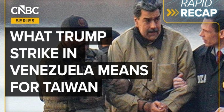 U.S. strike in Venezuela puts spotlight on China and Taiwan U.S. strike in Venezuela puts spotlight on China and Taiwan