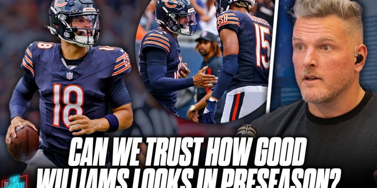 Can We Trust How Good Caleb Williams Looks In The Preseason? | Pat McAfee Reacts Can We Trust How Good Caleb Williams Looks In The Preseason? | Pat McAfee Reacts