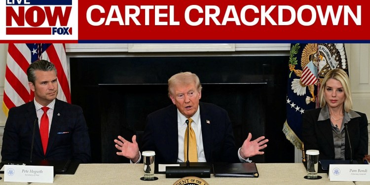 Trump roundtable with Bondi, Hegseth, Noem, Patel & others Trump roundtable with Bondi, Hegseth, Noem, Patel & others