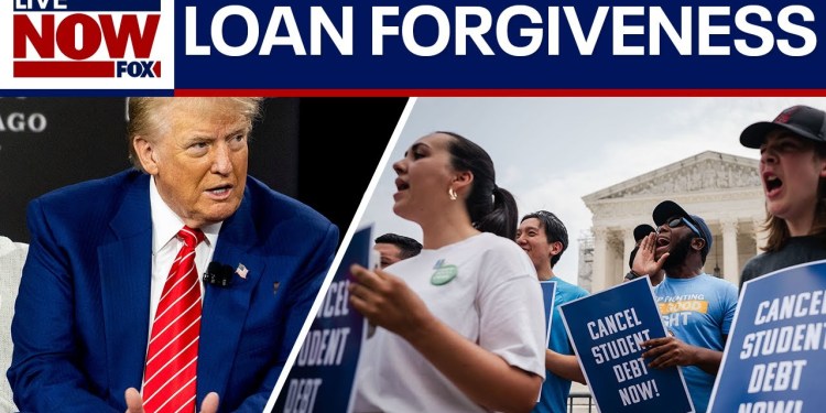 Student loan forgiveness emails go out as Trump makes changes to program Student loan forgiveness emails go out as Trump makes changes to program