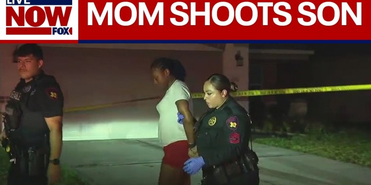 Mom arrested after shooting teen son, police say Mom arrested after shooting teen son, police say